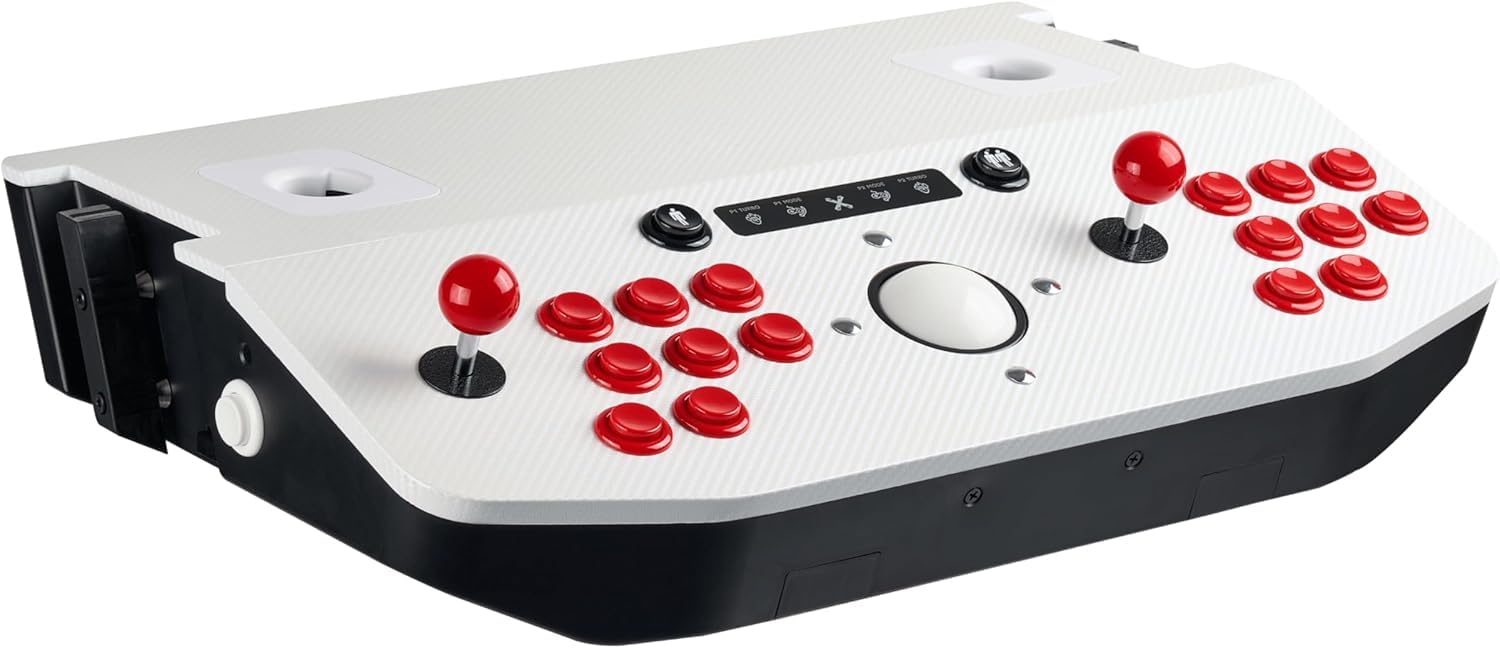 X-Arcade Tankstick VR Controller 2-Player Fightstick with Trackball RGB Lighting Meta Quest 3 Integration