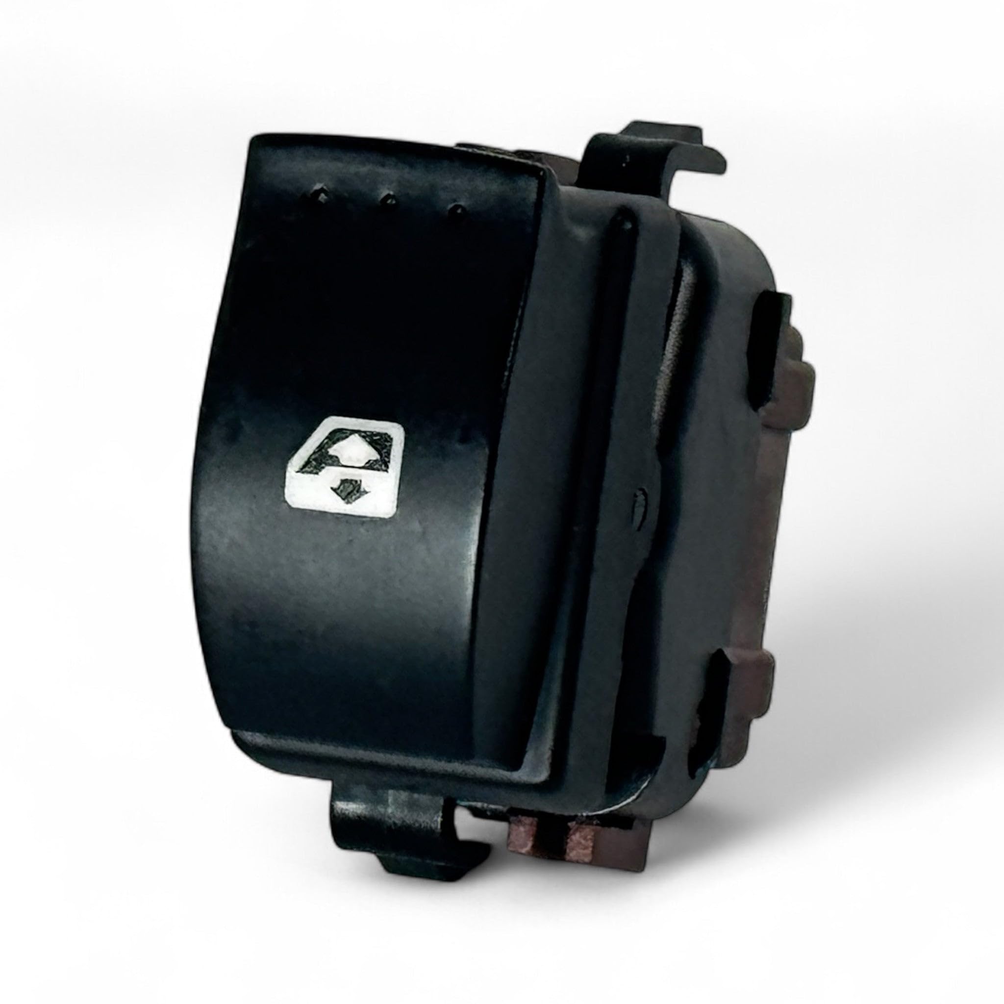 Bouton Interrupteur Commande de Lève Vitre DROIT (coté Passager) compatible pour Renault Trafic 2 Clio 2 Megane 2 Scénic 2 Master 2 Laguna 2 Primastar Interstar Movano A Vivaro A 8200057321
