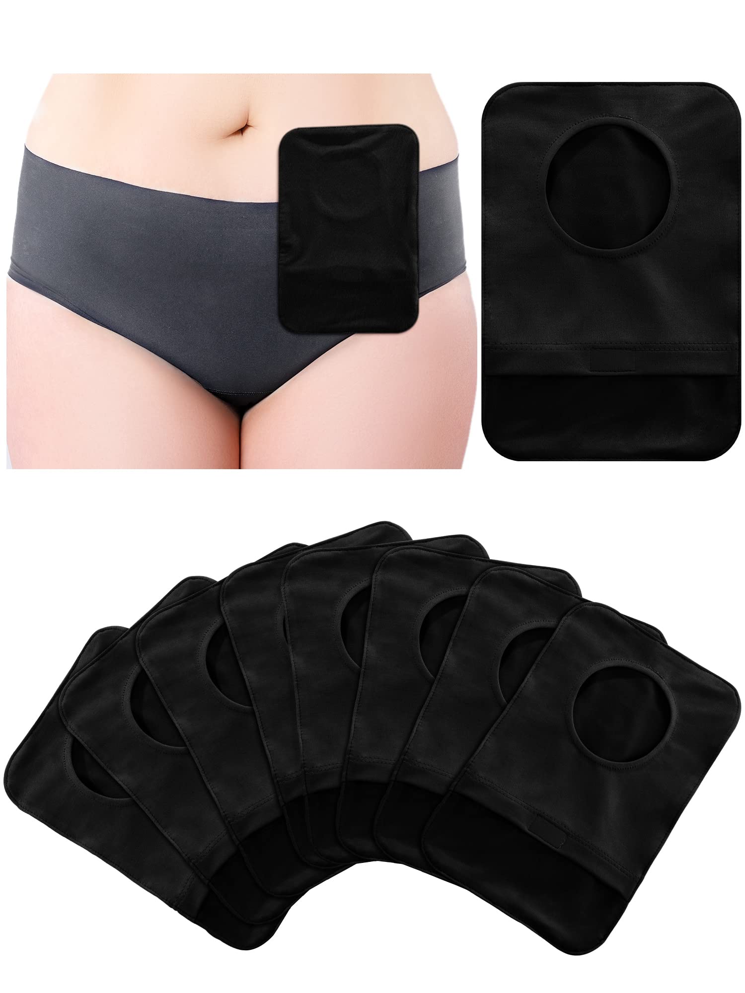 8 Pcs Stretchy Bag Cover Washable Pouch Liner for Women Men Lightweight Pouch Care Reusable Protector Protective Bag