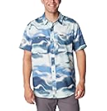 Mens Utilizer Printed Woven Short Sleeve