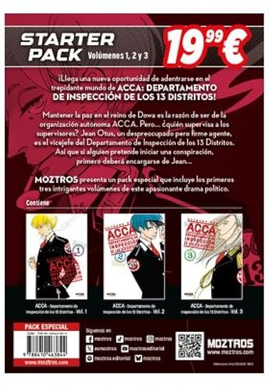 Starter Pack Acca Departamento de Inspección de los 13 Distritos