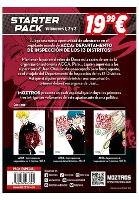 Portada de Starter Pack Acca Departamento de Inspección de los 13 Distritos