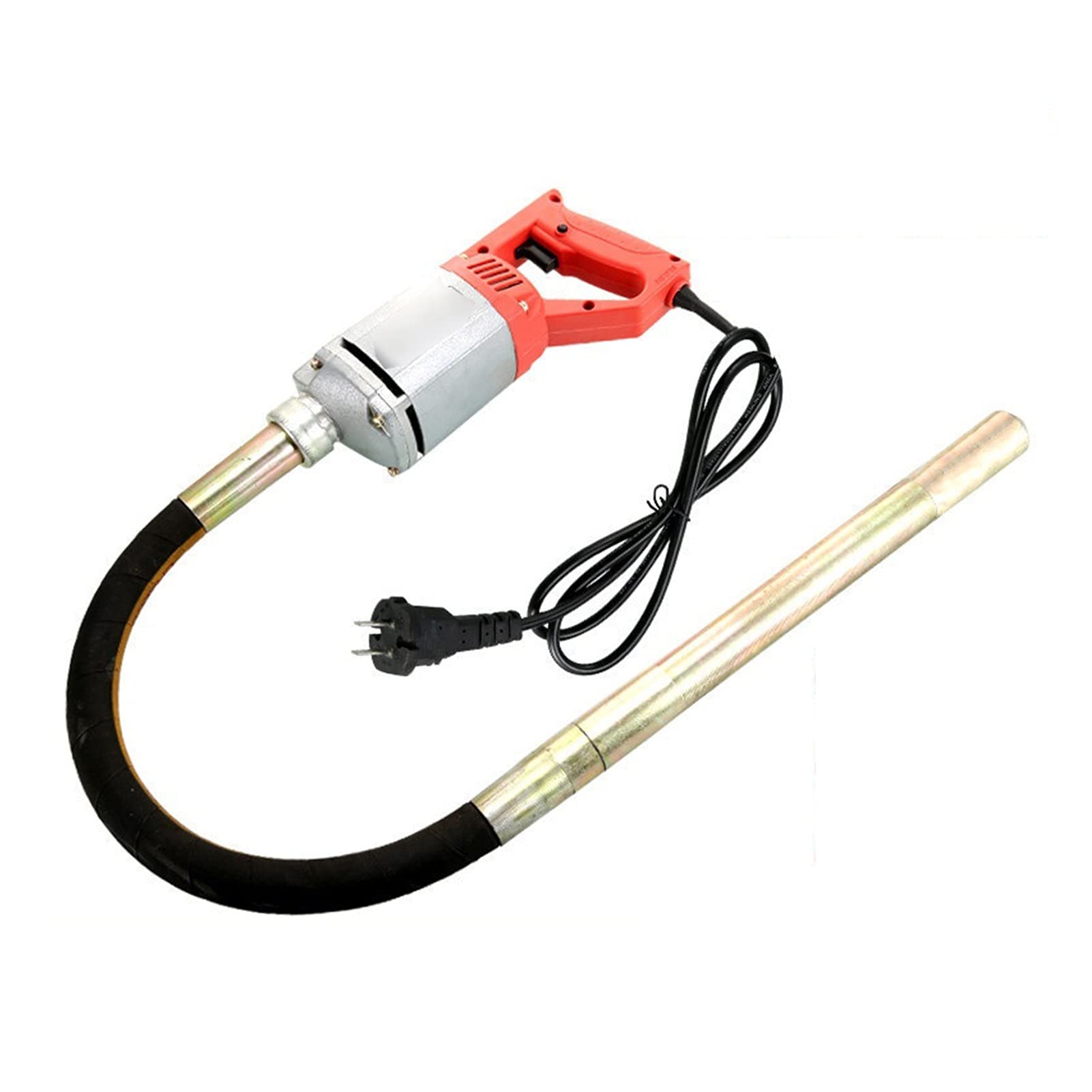 Canna Vibrante In Calcestruzzo A Mano A Mano In Calcestruzzo Tenuto A Portata Di Vibrazione Dispositivo Plug-in Cemento For Progetti Di Costruzione(2800W 1 meter rod)