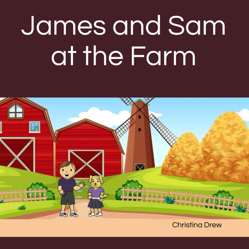 James and Sam at the Farm