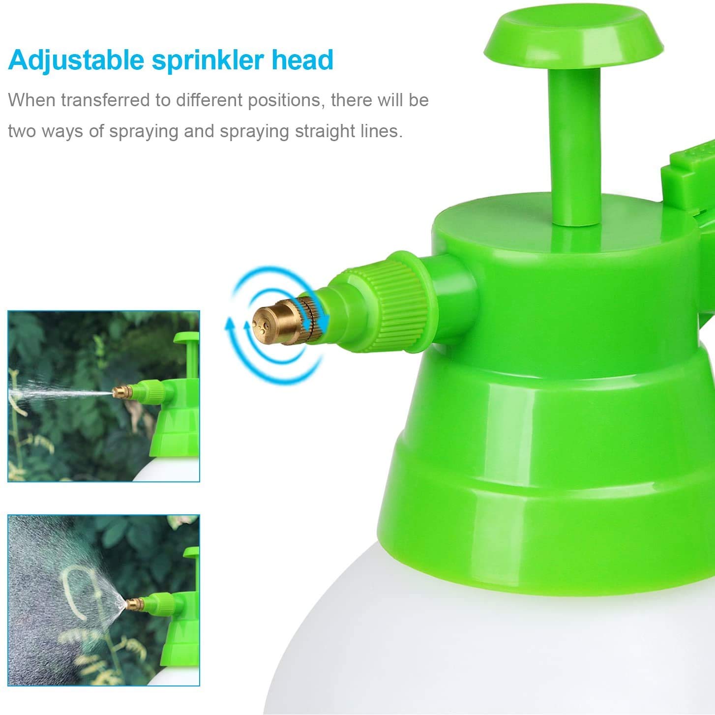 Bottos, Si-Strong Bioinduttore delle Difese naturali ideale per la nutrizione del manto erboso con Nebulizzatore a Pressione Hurricane da 2 Lt