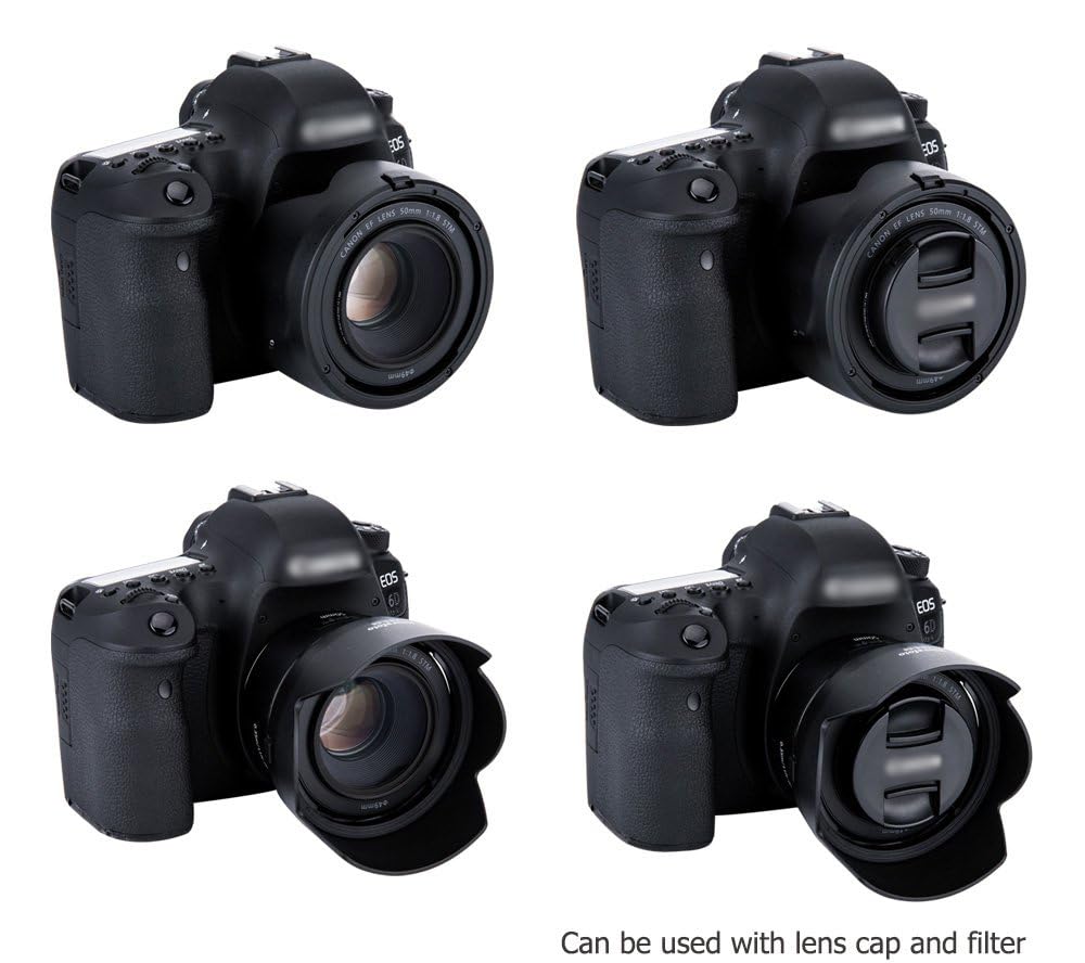 Canon - Lany Canon ES-62 lens hood for EF50mm F1.8 II is tricky to attach