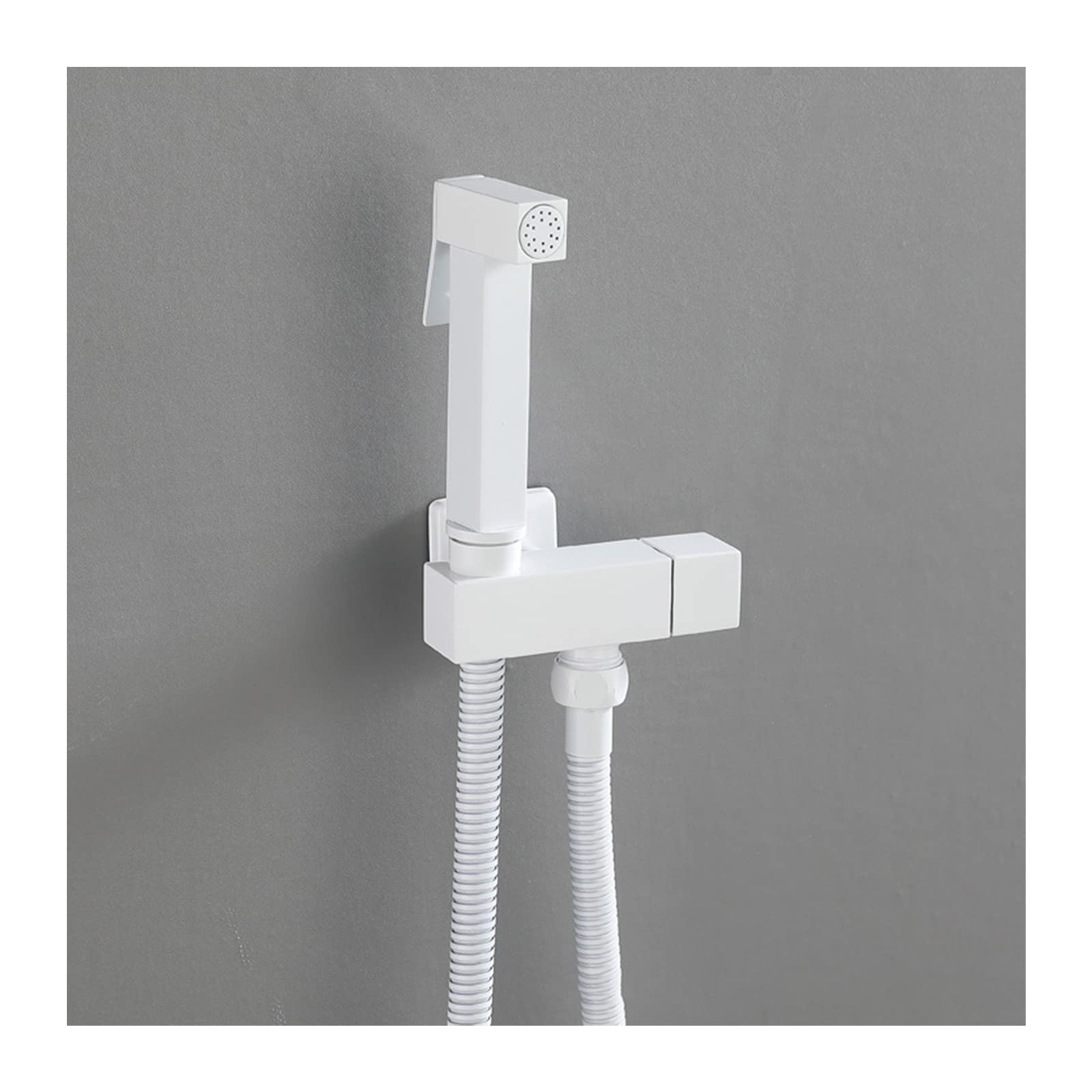 Pulvérisateur de bidet WC en laiton blanc haute durabilité
