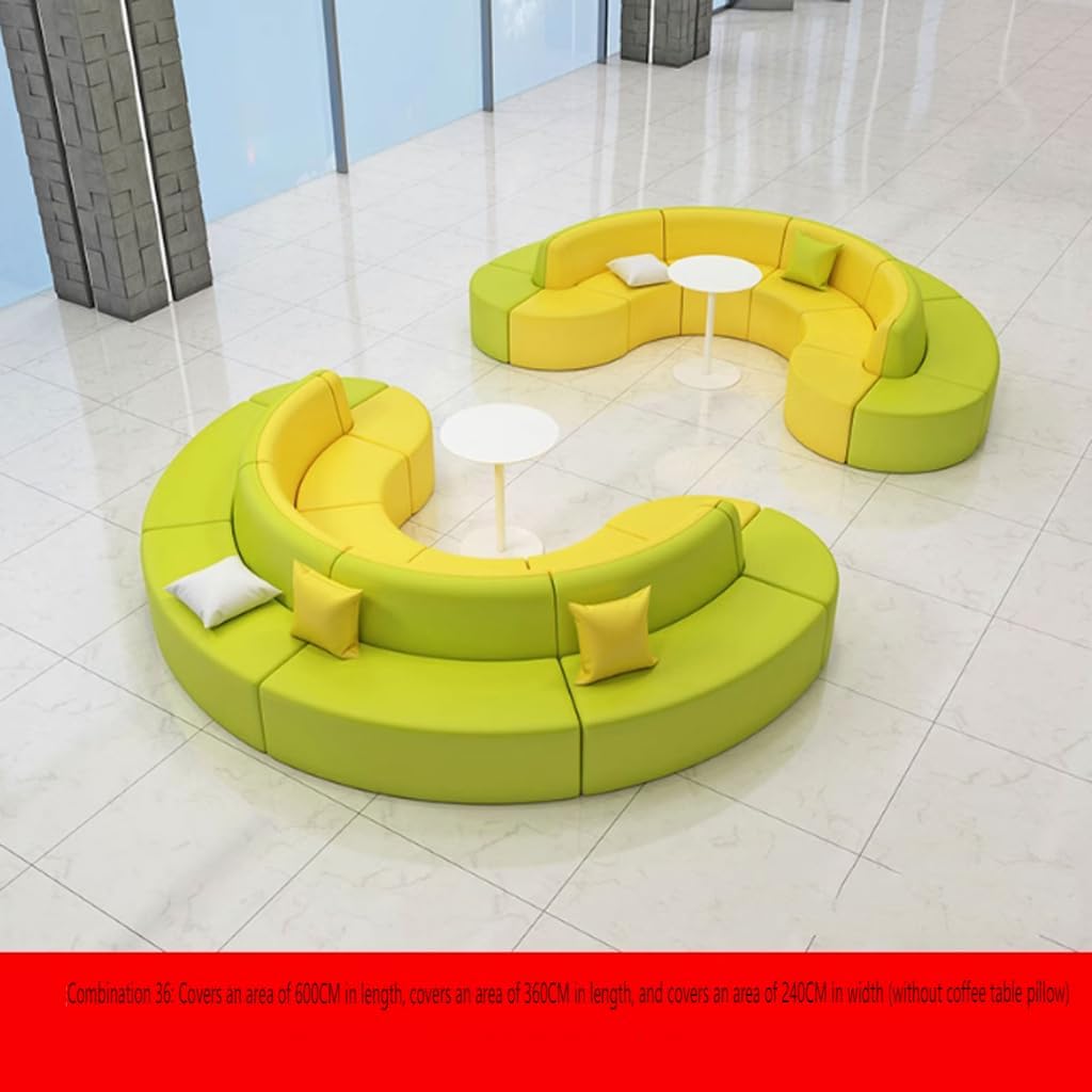 Sectional Couch for Activity Room Children's Rest Area, Administrative Hall Reading Area
