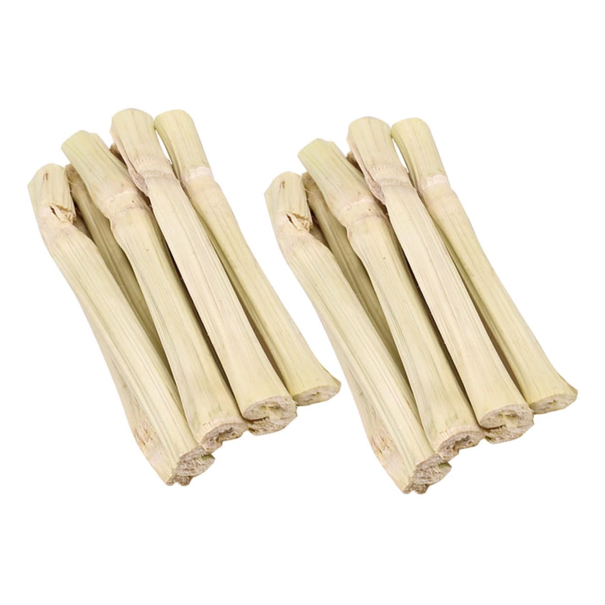 BESPORTBLE Juguete Masticable de Bambú Natural para Roedores Barras Dulces para Conejos Cobayas Chinchillas y Hámsters para Cuidado Dental y Entretenimiento Saludable