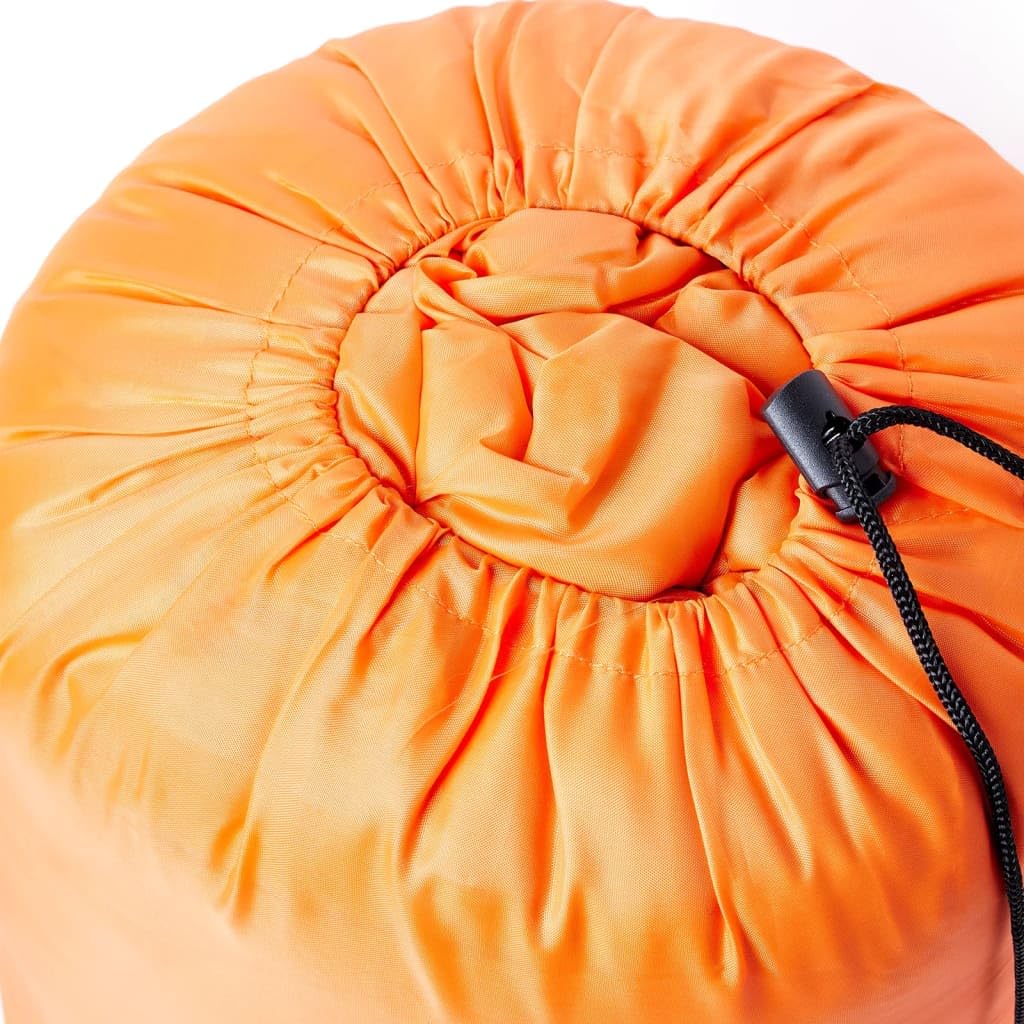 Mumienschlafsack für Erwachsene Camping, 190T Polyester mit PP Füllung, x, Jahreszeiten, mit Kapuze, Reißverschluss, Aufbewahrungstasche für Wandern Reisen Outdoor Zelt