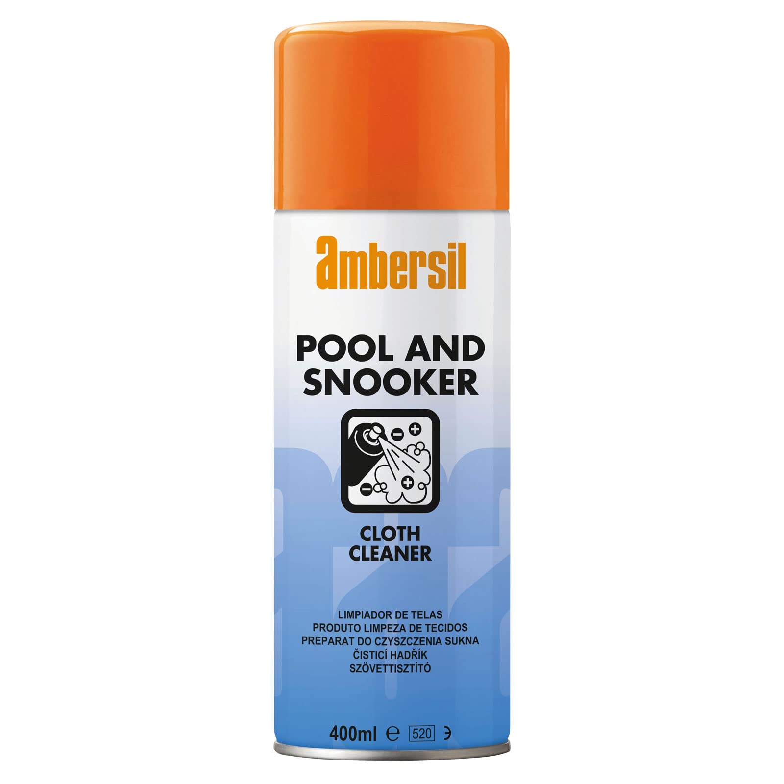 Ambersil 31632 Pool and Snooker Cloth Cleaner, 400 ml