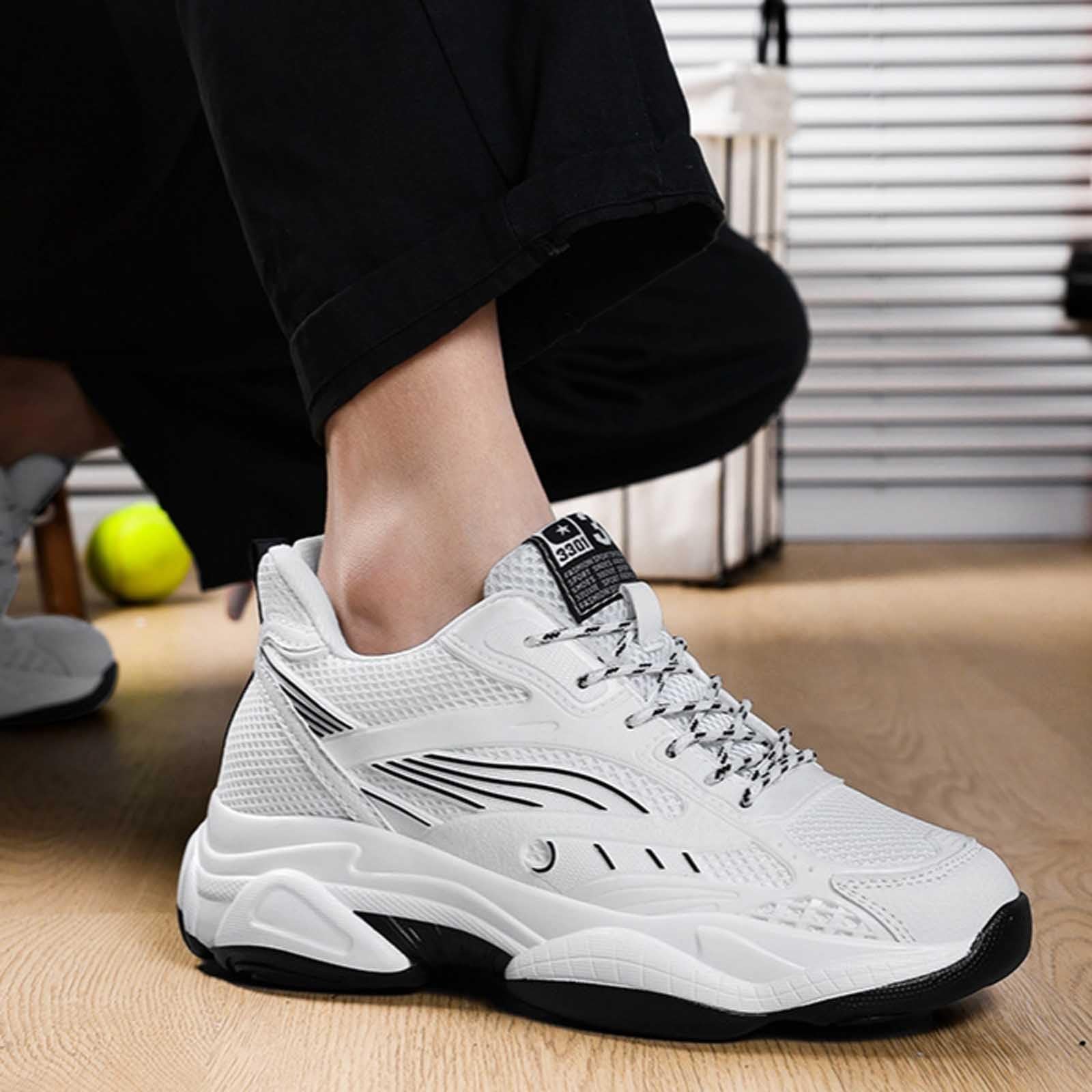 Scarpe Padel Uomo Scarpe Ginnastica Uomo Sport da Jogging Running 43 Fitness Volley Runner Donna Calze Palestra 46 Pelle 44 42 Nere Sneaker Alte Sportive Sneakers Bianche Invernali Autunnali