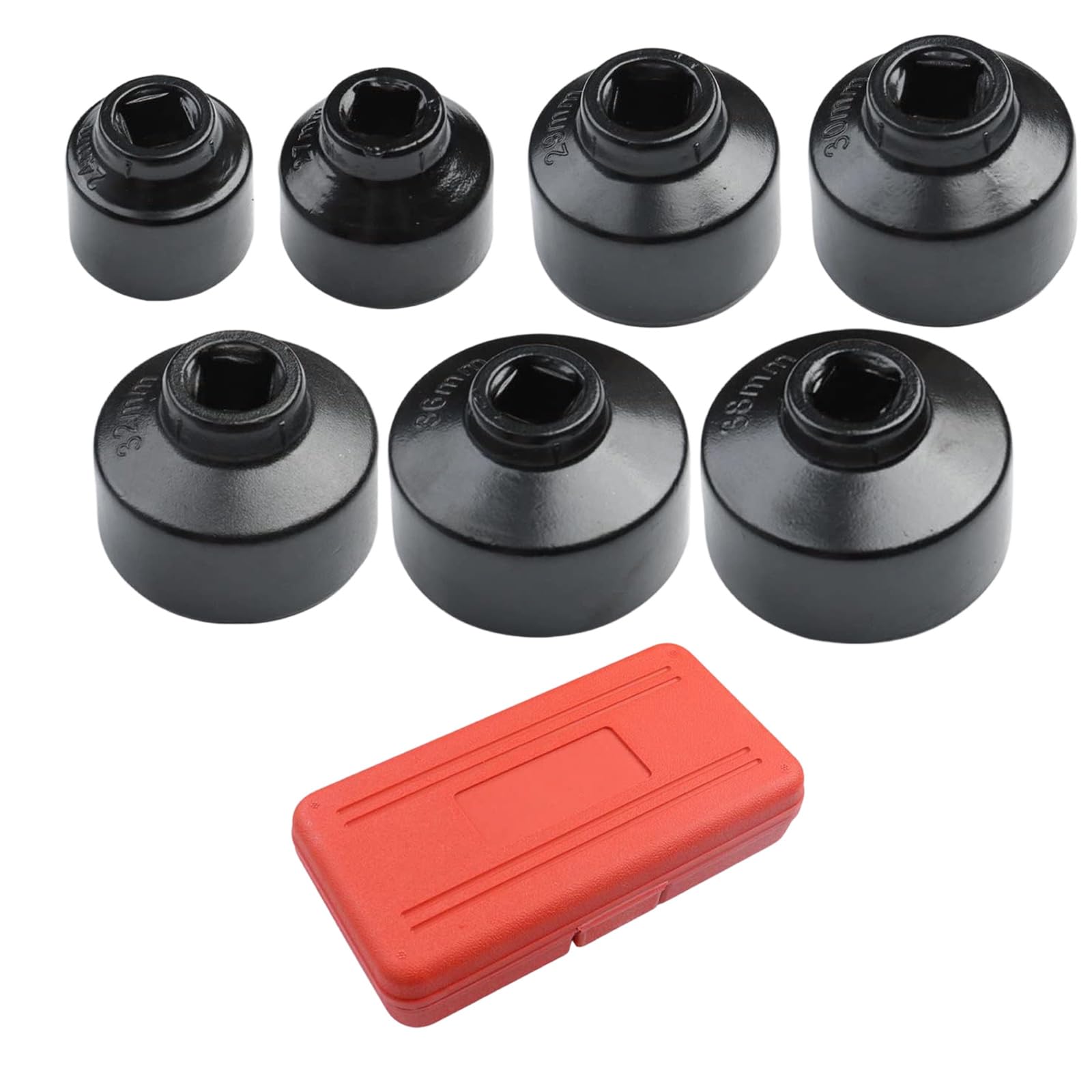 Msioytog 7Pcs Automotive Wrench Set for Easy Installation Removal Filter Socket Disassembly Tool Car Accessorie Garage Repair Equipment