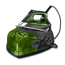 Rowenta Perfect Steam Pro Ferro da Stiro con Caldaia, Potenza 2400 W, Erogazione del Vapore fino a 120 g, min, Capacità Serbatoio 1L, Piastra Microsteam 400, Tecnologia Eco Intelligence