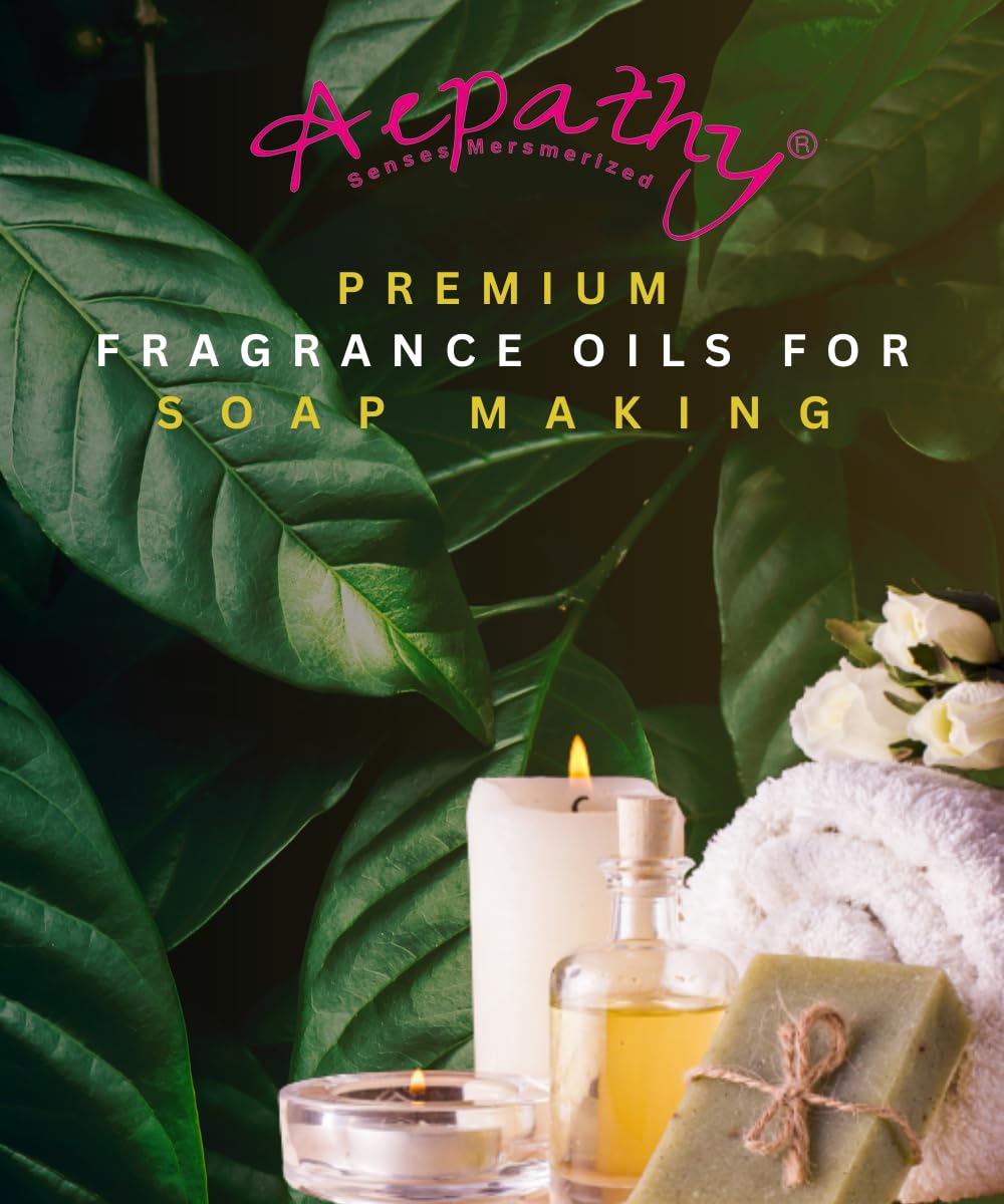 Aepathy French Lavender Fragrance Oil | Premium Scented Oil for Beautifully Fragrant Candles | Helps in Concentration & Meditation | Oil 30 ml | for Candle Making, Soap Making, Slime, Diffusers 1