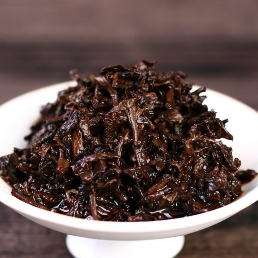 Yunnan Jingmai 357g Tè Antico Pu-Erh Maturo - Tè Pu'er Cinese Invecchiato Di Qualità Superiore, Tè Nero