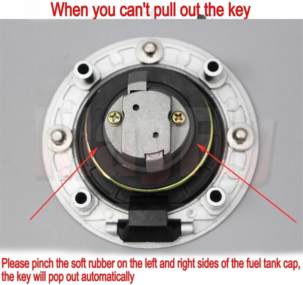 For Kawasaki Z1000 Zr1000 Z1000Sx Z800 Z750 Er650 Er-6N Er-6F Klz1000 Car Fuel Gas Cap Cover