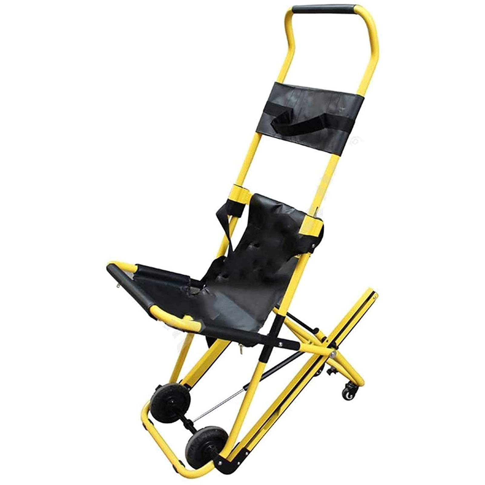 Silla de Emergencia para escaleras, Silla de Ambulancia Plegable para Bomberos, Elevador de evacuación, Camilla para escaleras con Hebillas de liberación rápida, Ideal para oficinas.