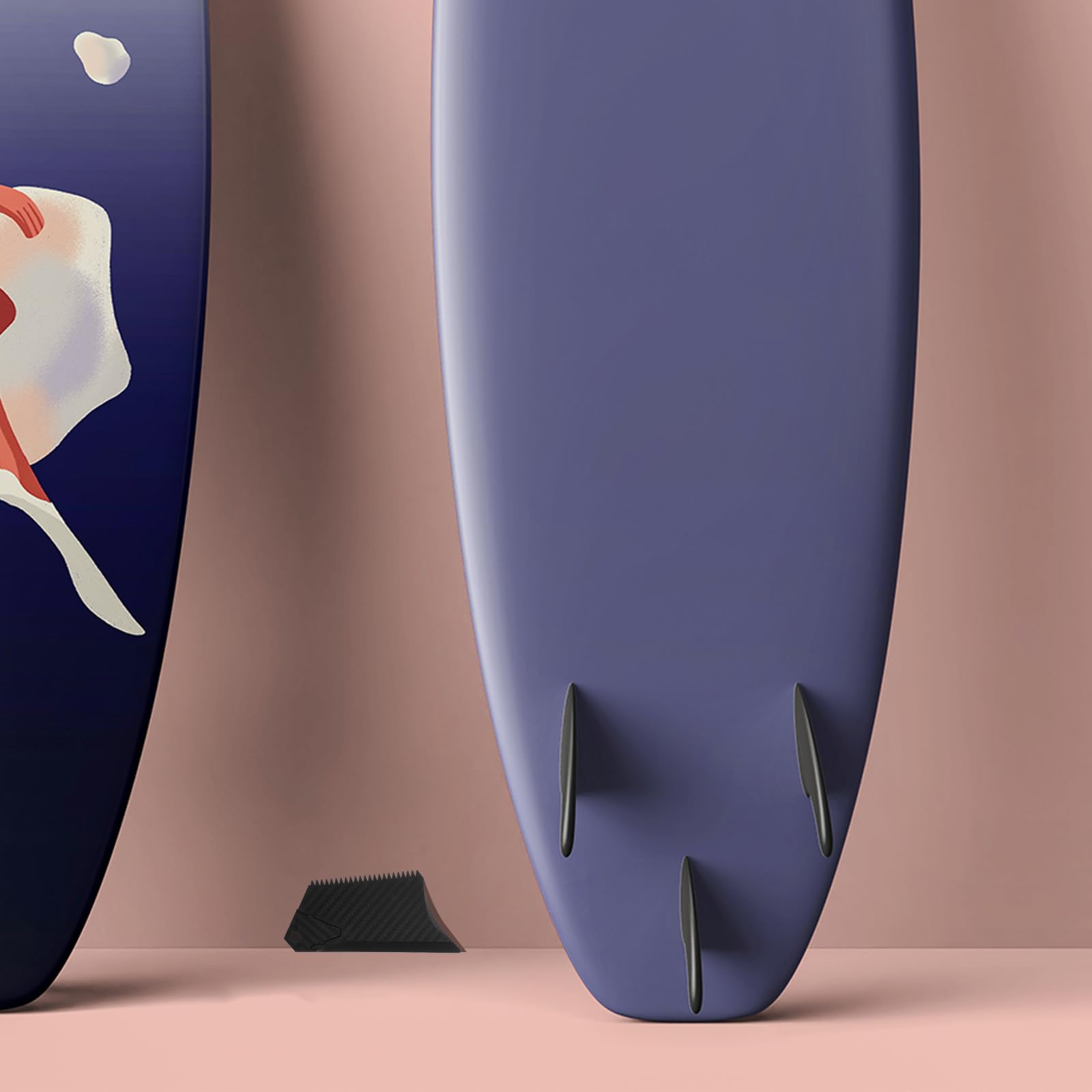 Toddmomy Tabla de Surf Cera Peine, Peine Limpiador De Cera para Tablas De Surf Raspador con Llave De Aleta Herramienta De
