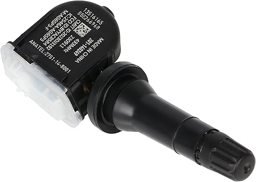 Miniatura 3 de SCITOO Sistema de monitoreo de presión de neumáticos programado de 433 MHz, sensor de presión de neumáticos, repuesto para Buick Lacrosse 2017-2019,