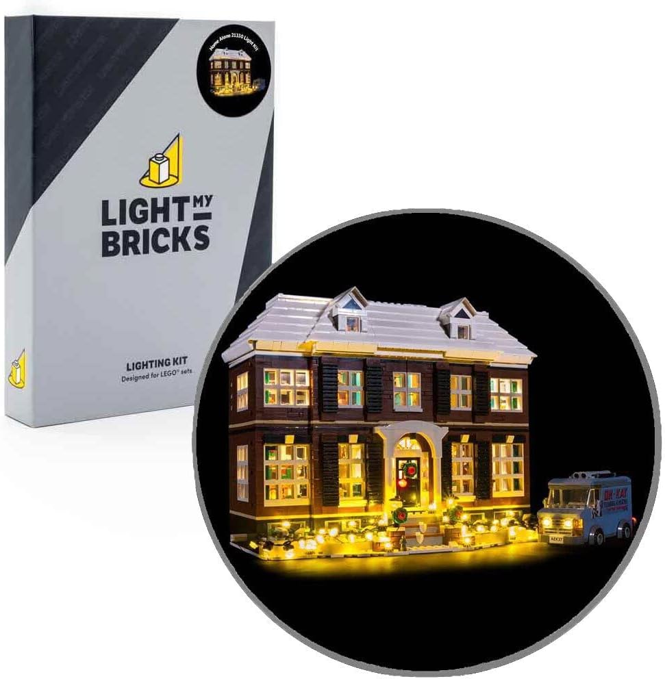 Light My Bricks Light Kit Compatible with Lego Home Alone