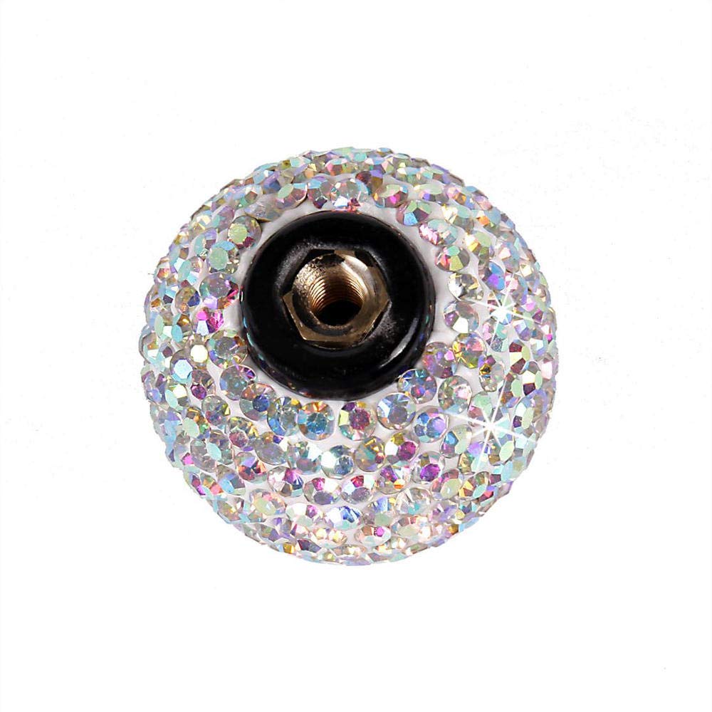 Poignée en cristal pour tiroir et armoire de cuisine | Lot de 4 boutons