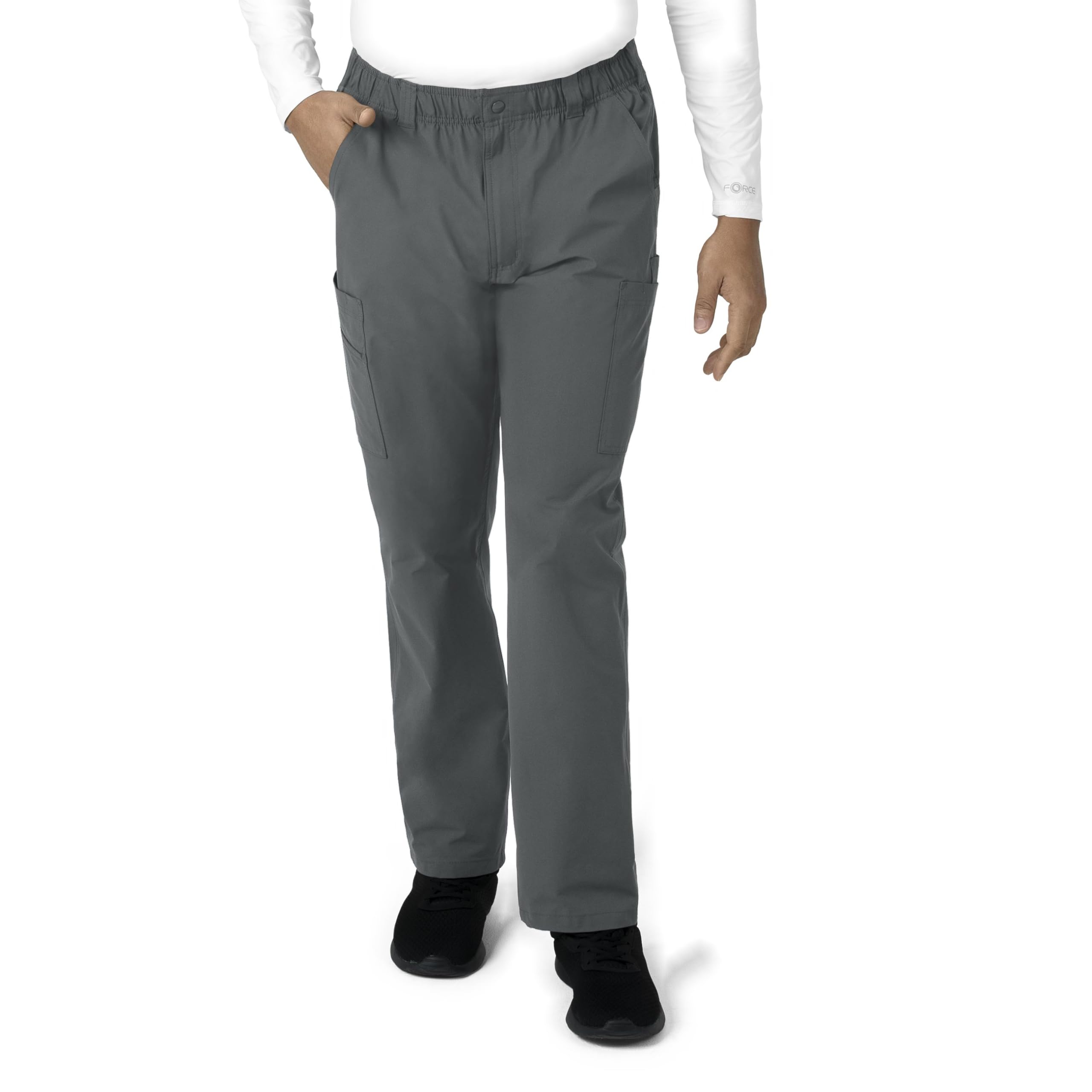 Scrubs for Men, Force Essentials, Straight Leg Cargo Pants, with 9 Pockets
