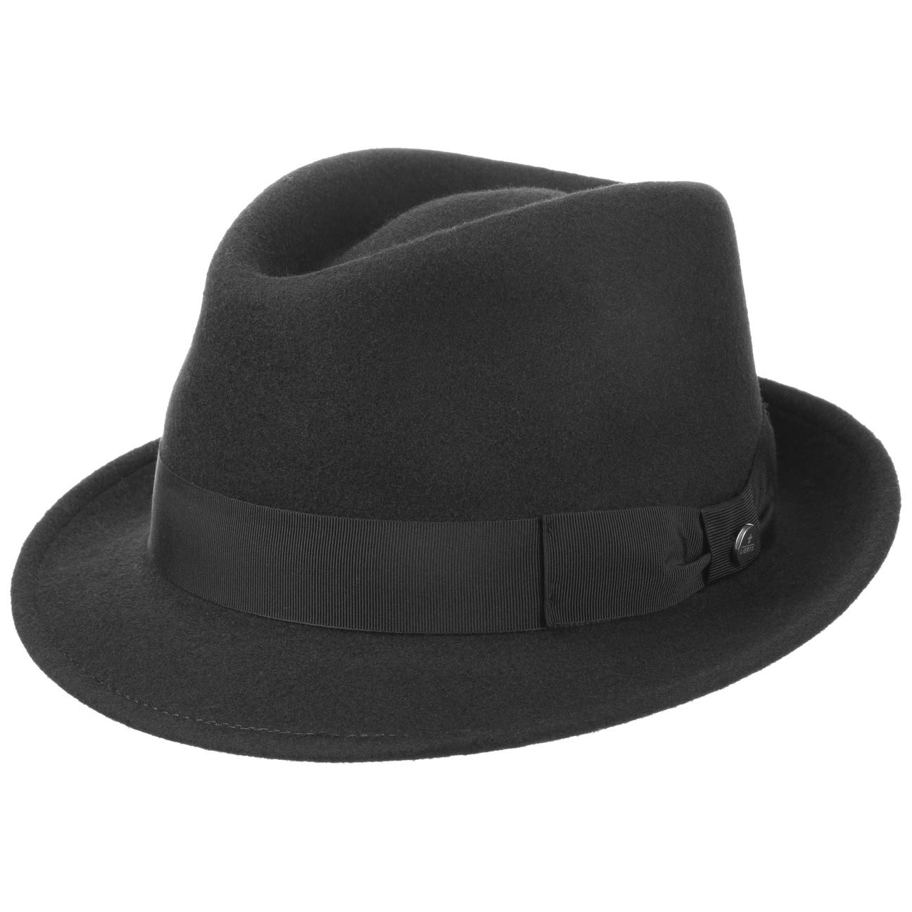 Lierys Classic Wool Trilby Fedora Hombre Mujer Verano Invierno Impermeable Lluvia Plegable