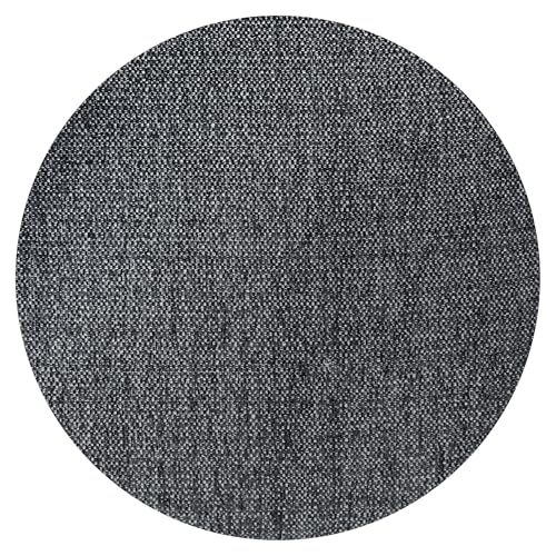 Sillón Club Tela Plegable Negro miniatura 4