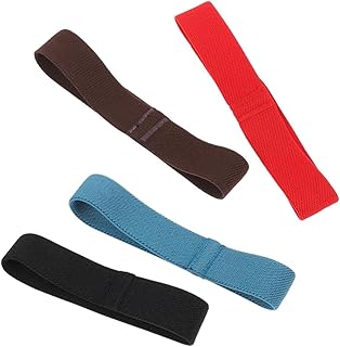 GRIRIW Japanese Snacks 4pcs Box Strap Stretchable Bento Fixed Stackable Band Kids Snacks Lunch Boxes for Kids Durable Colorful Straps Kid Snack Nylon Child Nylon Watch Strap