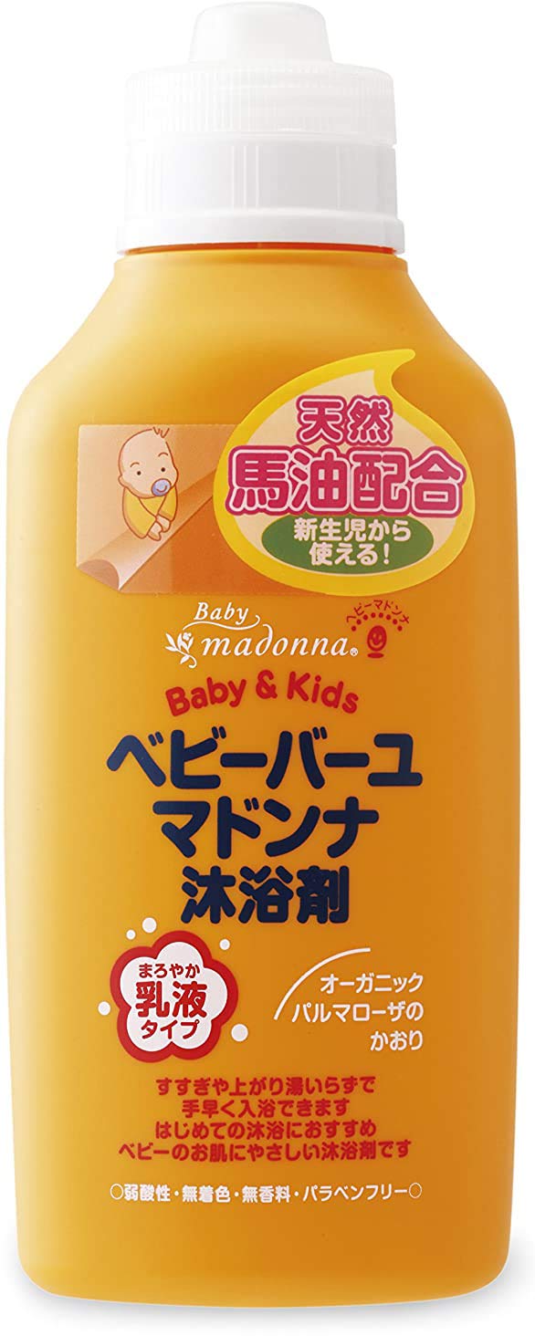 Amazon.co.jp: ベビーバーユマドンナ沐浴剤 500ml 新生児から使用可 