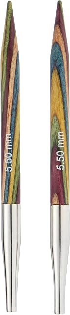 KnitPro 5,5 mm Wymienne specjalne igły okrągłe, wielokolorowe