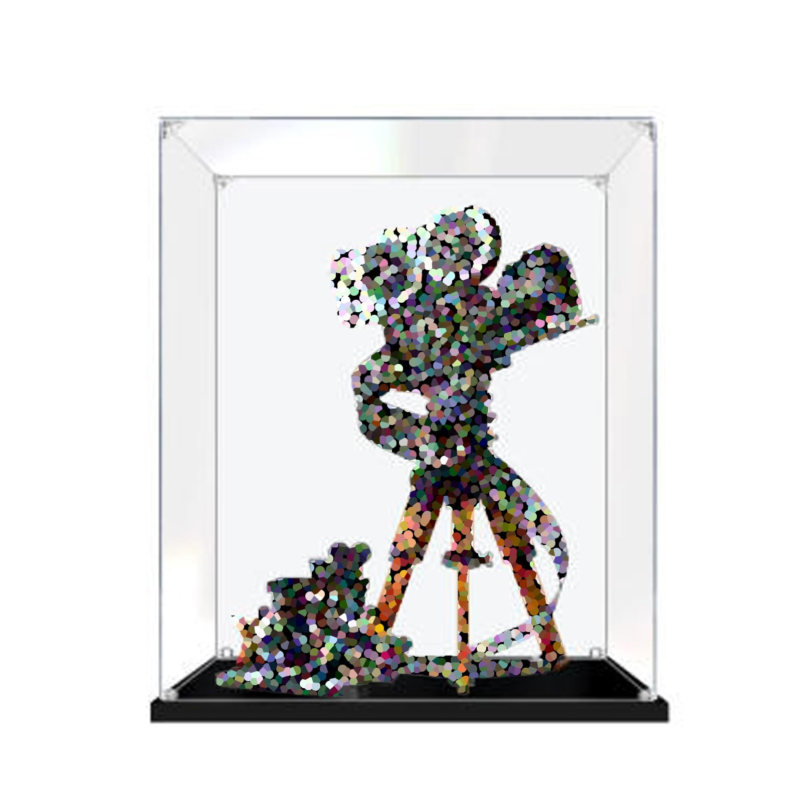 Dustproof Clear Acrylic Display Case for Lego 43230 Camera,Box Only (3mm)