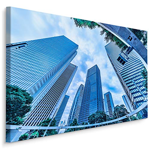 Muralo Image Beaux Bâtiments Modernes 90x60 Image sur Toile Gratte-Ciel bâtisses Architecture - 284110368