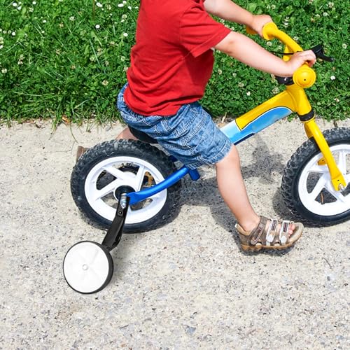 Ruedas de entrenamiento para bicicleta 12-16 pulgadas, ruedas auxiliares de equilibrio resistentes al desgaste y reemplazables miniatura 5