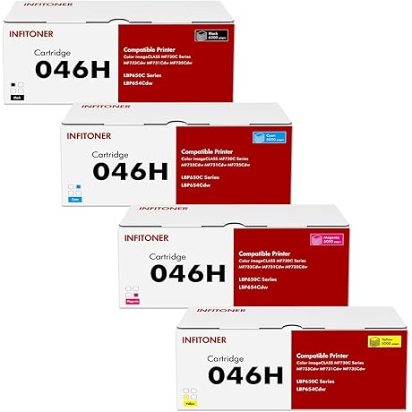 Canon ImageCLASS MF731Cdw Color Toner Cartridge Set