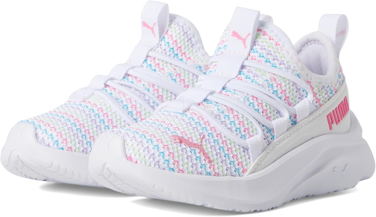 Puma White-fast Pink