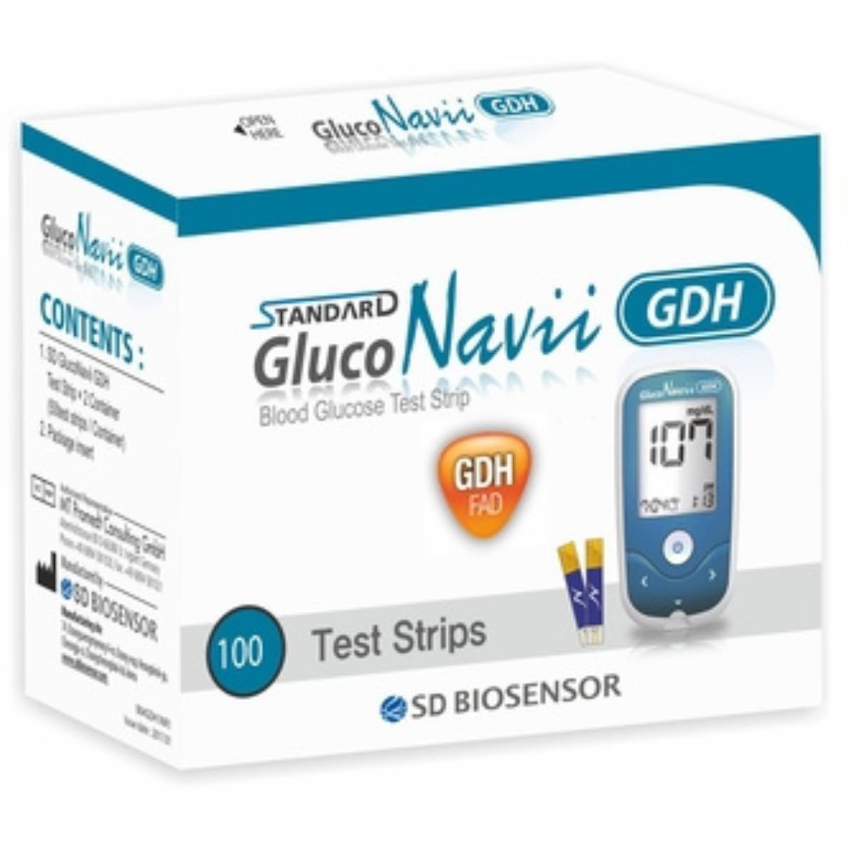 Casio Standard Gluconavii Gdh 100 Test Strips