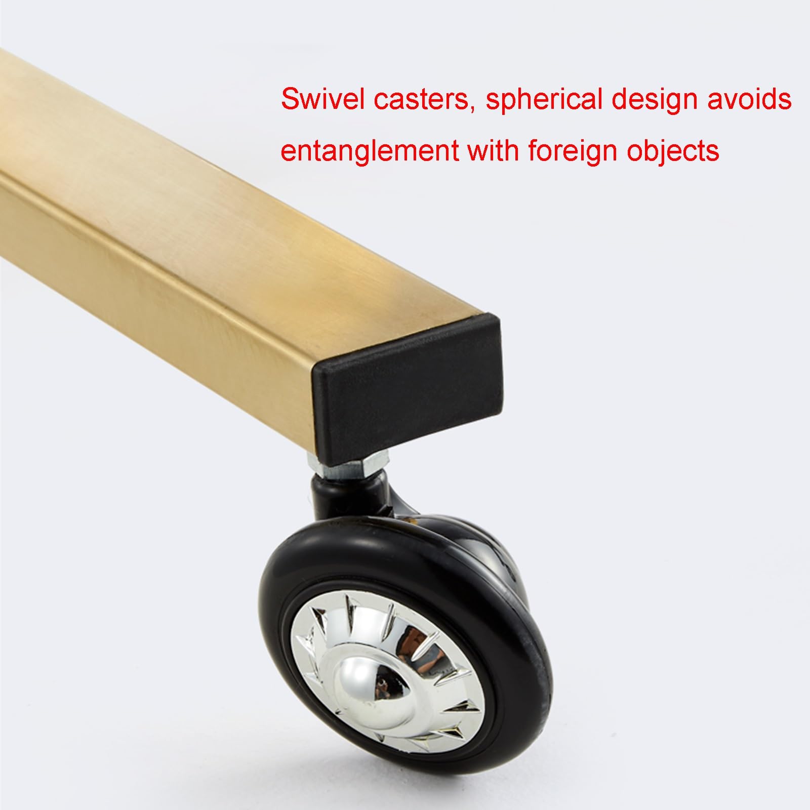 Carrito de herramientas de peluquería de acero inoxidable 304, diseño grueso y plegable con asas curvas y ruedas universales para profesionales de la belleza, equipo duradero de salón