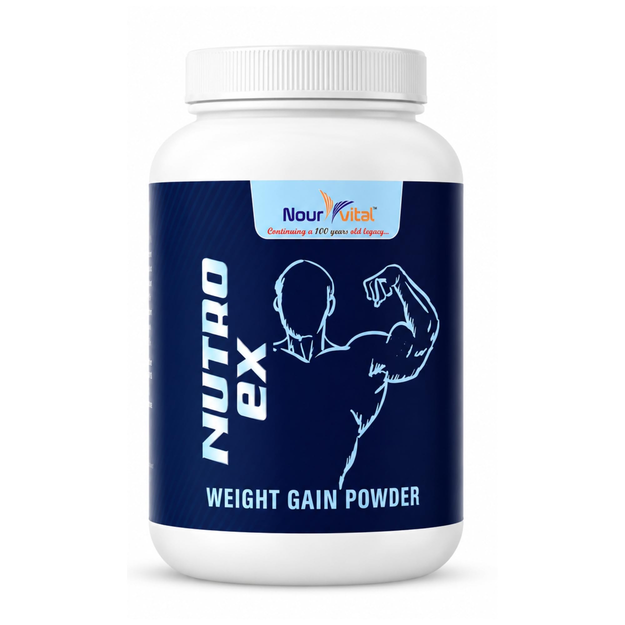 NutroEx Ayurvedic Weight Gain Powder 250g | Ashwagandha Shatavari Kapikachhu Bala Varahikand Herbal Formula | Daily Wellness & Vitality Support-image-26