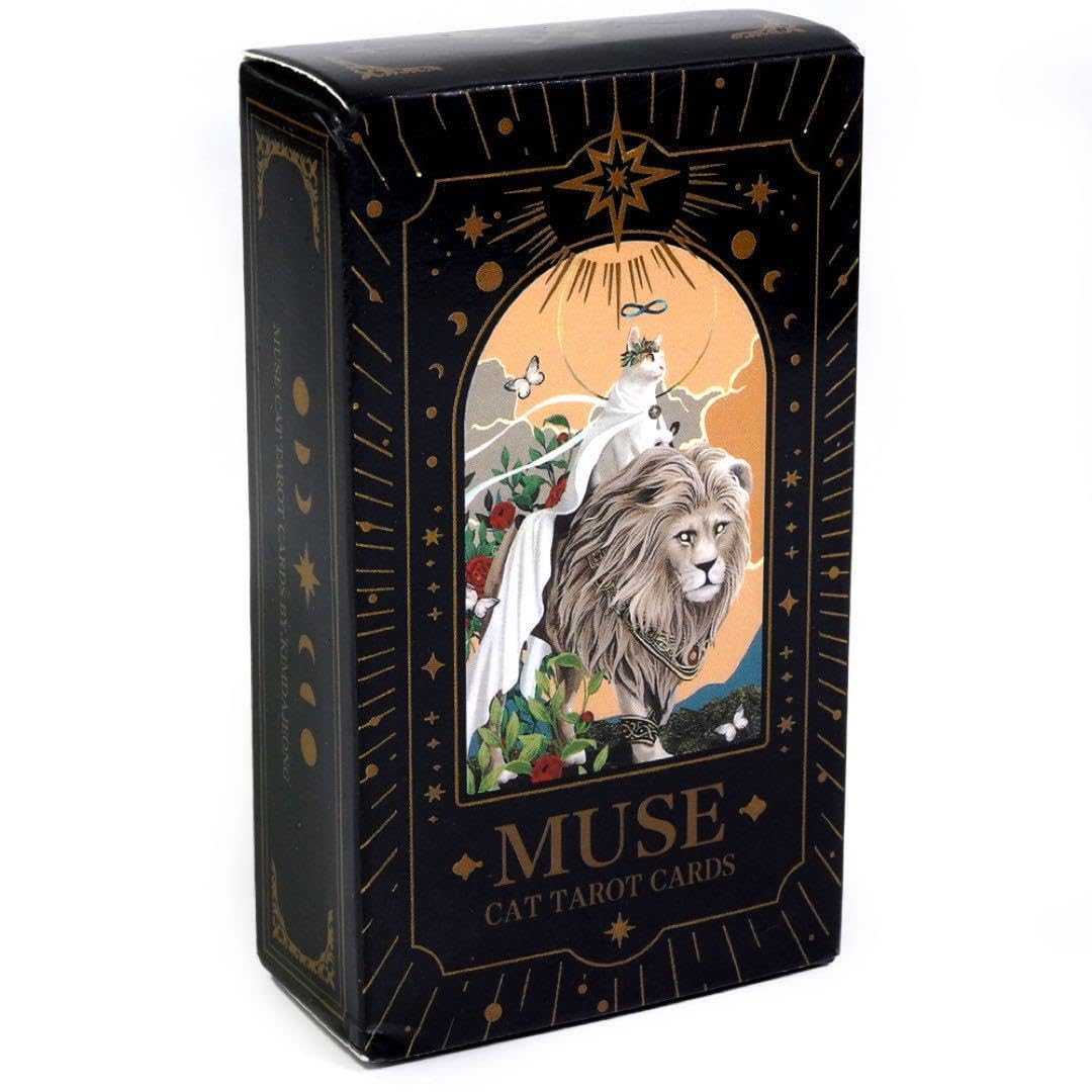 Muse Cat Tarot Cards 猫 オラクルカード タロット Amazon | ミューズ猫タロットデッキカード占い英語バージョン版