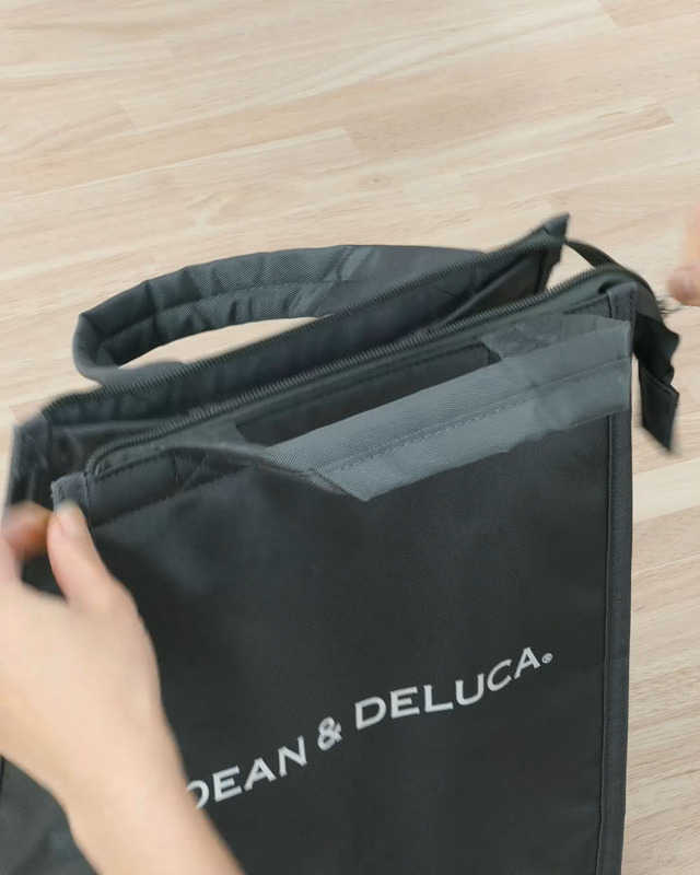 DEAN & DELUCA かごバッグ グレーMサイズ DEAN & DELUCA BEAMS 限定 かごバッグ Mサイズ グレー BEAMS