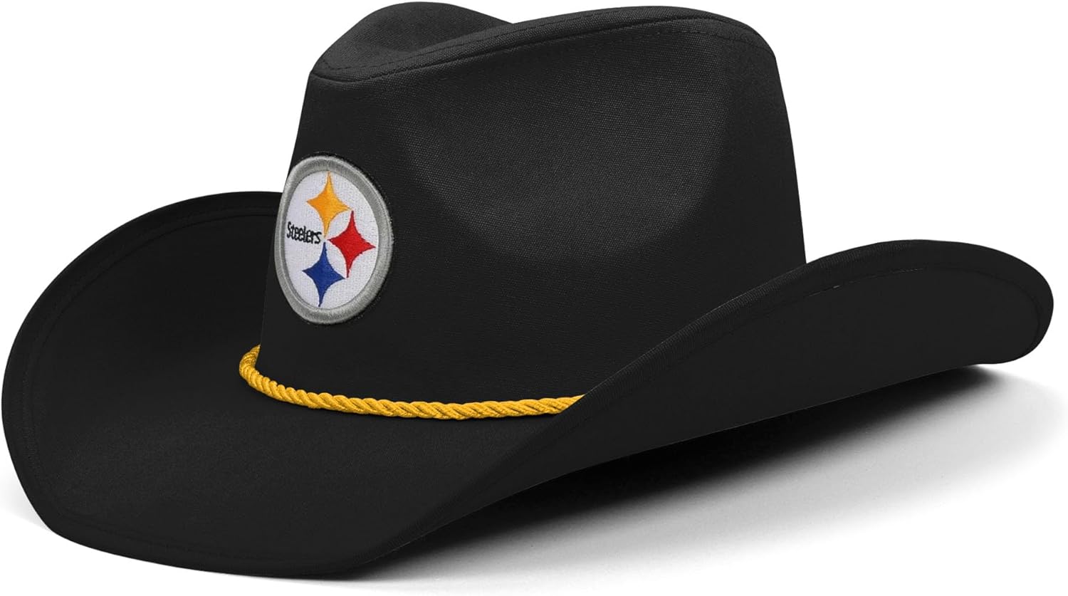 FOCO NFL Team Logo Black Cowboy Hat