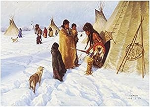 فوتو بلوك تابلوه المناظر الطبيعية البلد والغربية 60 سم × 40 سم - 2724819452703