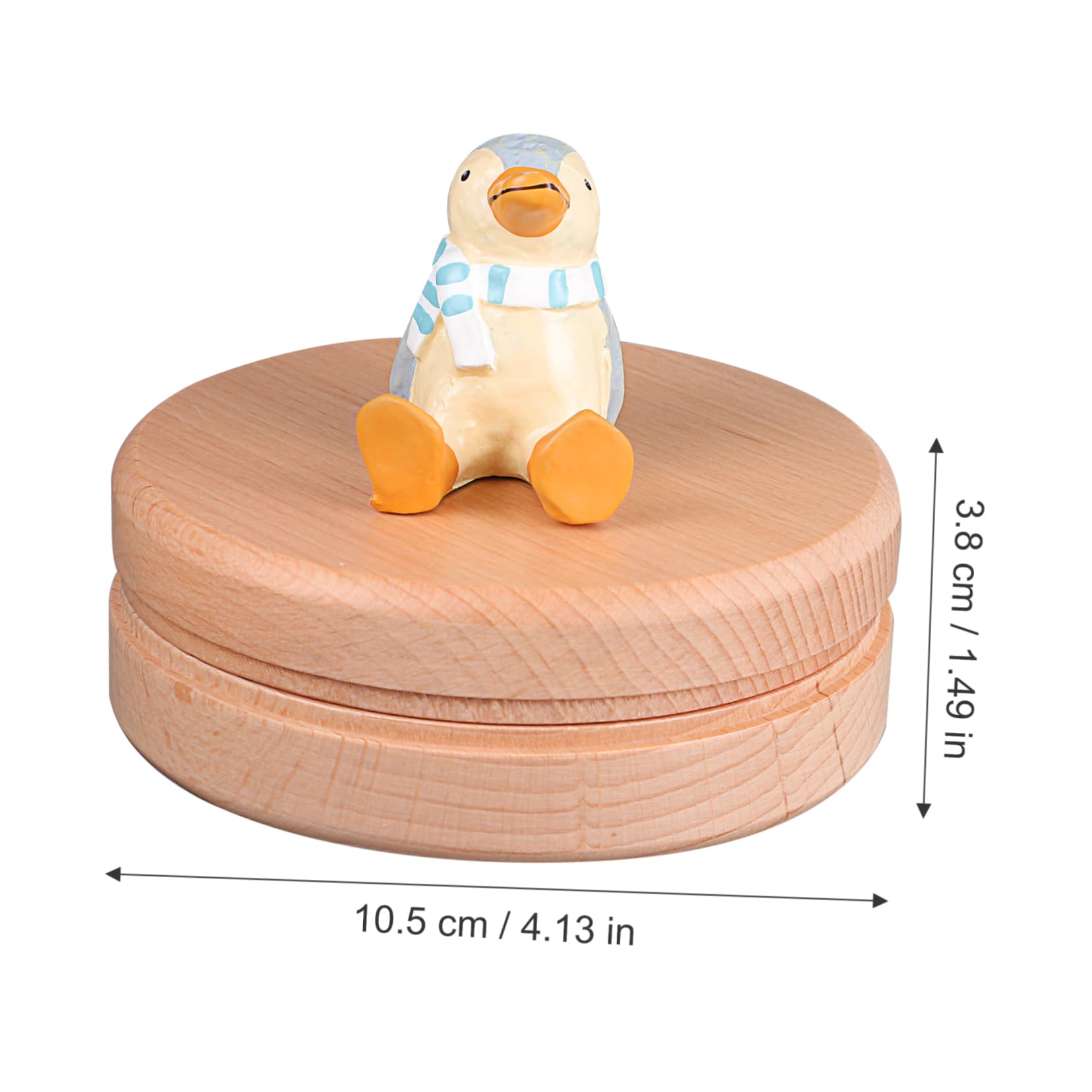Caja de Recuerdos para Dientes de Leche en Madera de Haya | 1 Juego, Dibujos de Animales, Organizador Infantil para Cumpleaños y Navidad