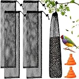 Extra Large Thistle Seed Sack Thistle Bird Feeder Finch Sock Feeder Bird Feeder Mesh Bag for Wild...