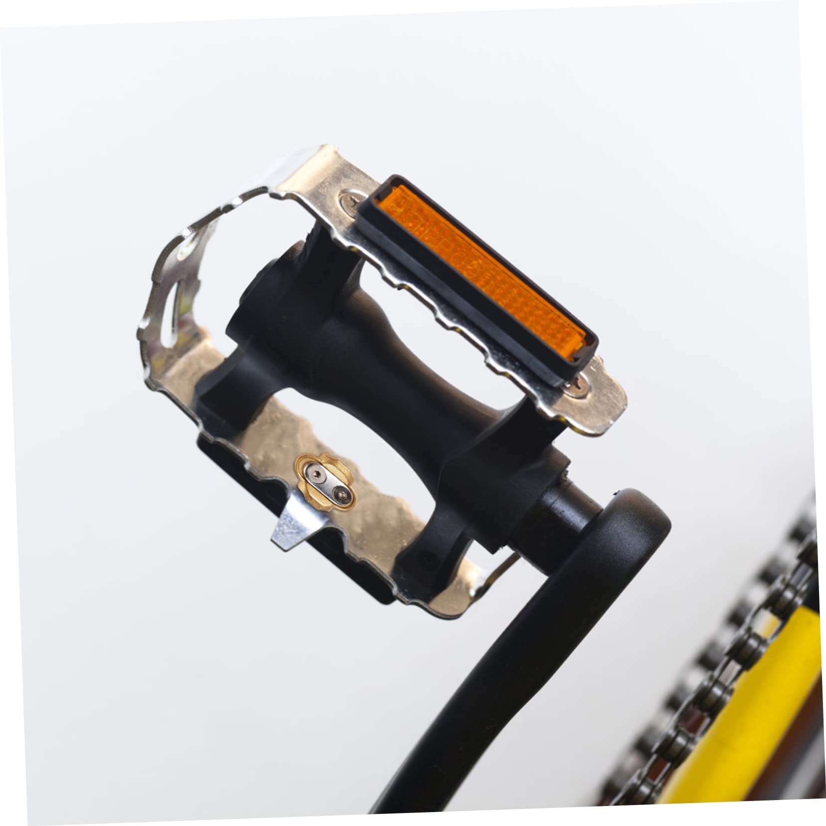 BCOATH Mountain Bike Cleat Pedal Self-Locking Cleats Copper Bike Accessories Perfect Present for Cyclists