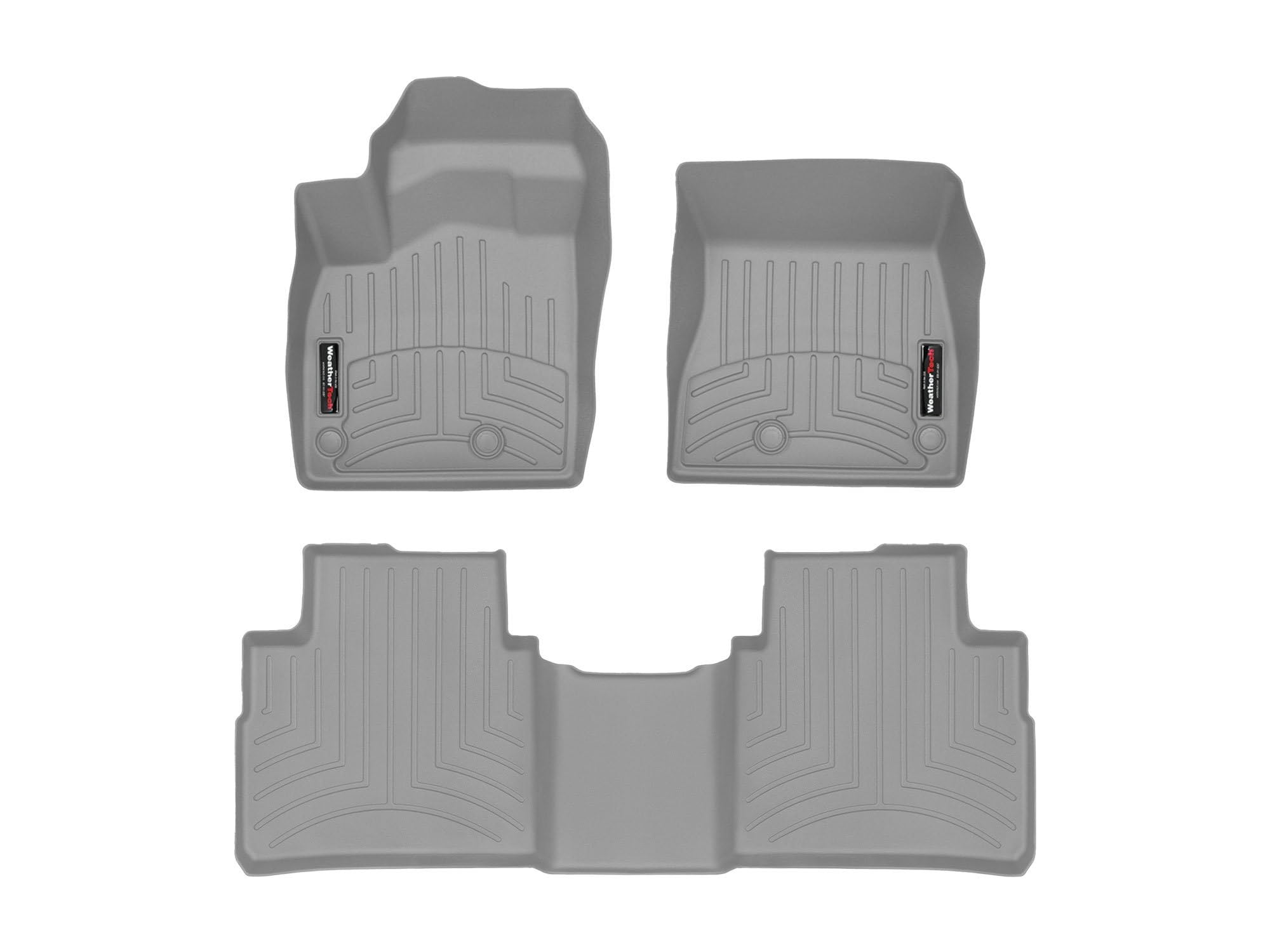 WeatherTech Custom Fit FloorLiners for Nissan Rogue - 1st 2nd Row 4617701-4616442 Grey