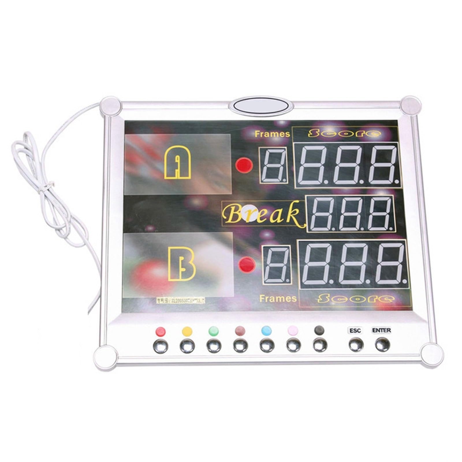 Pool Bilard Sport Game Elektroniczny Licznik Wyników Z Bezprzewodowym Kontrolerem łAtwy W Odbiorze