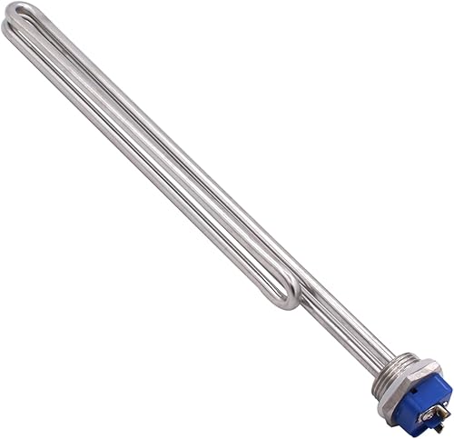 Miniatura 2 de DERNORD Elemento calentador de agua plegable atornillado de 5500W 208V - baja densidad de vatios